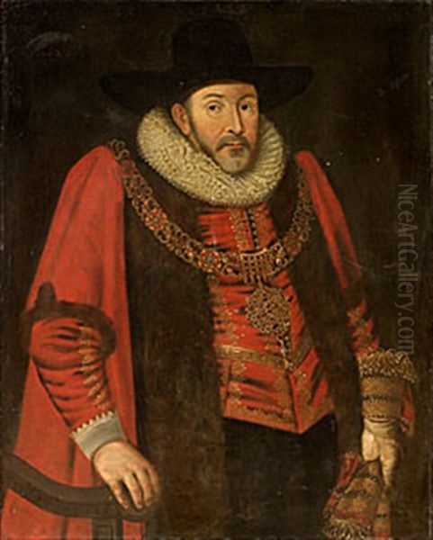 Sir Cuthbert Aket, Alias Hacket, Lord Mayor Of London - view 1