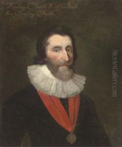 Portrait Of Dudley, 4th Baron North, Quarter-length, Wearing The Sash Of The Order Of Bath