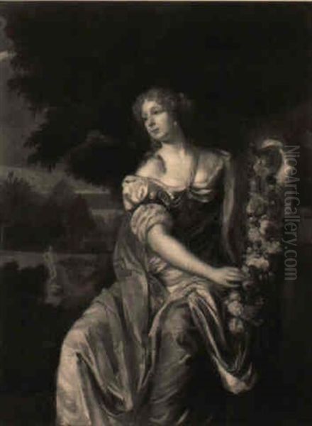 Portrait Of Margrieta Van Jongestal, Nee Van Haren, Seated - view 1