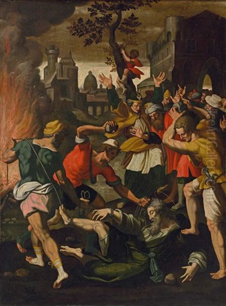 Steinigung Des Antonius Von Rivoli - view 1
