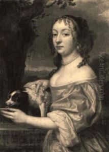 Portrait Of Henriette Catharina Van Nassau Orange
