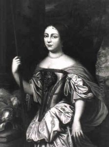 Catherine De Bragance, Dargestellt Als Gottin Minerva?