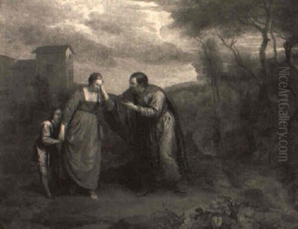 The Banishment Of Hagar And Ishmael - view 1