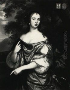 Portrait Of A Lady Of The Van Ryswyck Van De Sande Family In Guise Of Diana