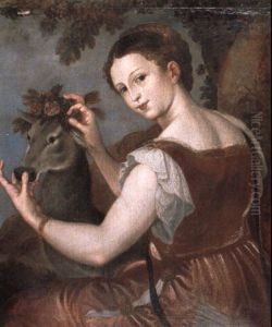 Portrait Of A Girl As Diana