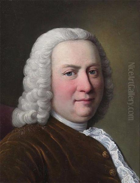 Portrait Of A Gentleman Traditionally Thought To Be Johann Sebastian Bach - view 1