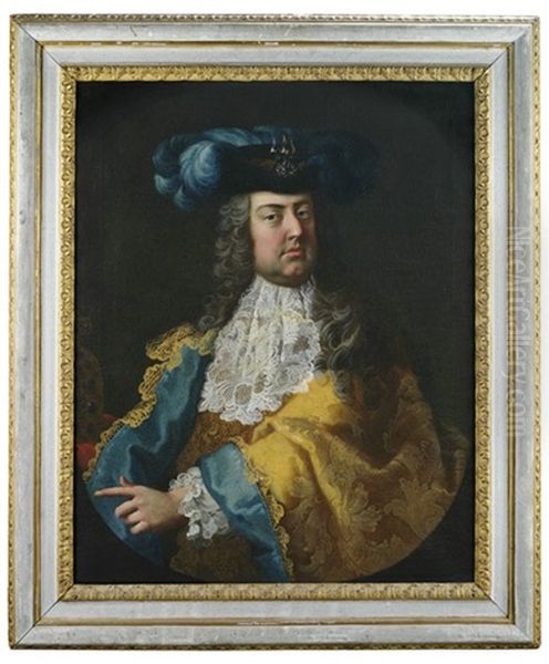 Portrait Kaiser Franz I, Stephan Von Lothringen, Herzog Von Lothringen (1729-1736), Grosherzog Der Toskana (ab 1737), Offiziell Mitregent Seiner Gattin Maria Theresia In Der Habsburgermonarchie (ab 1740), Kaiser Des Heiligen Romischen Reiches (ab 1745) Im - view 1