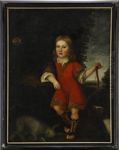 Frans Johan Crusebjorn Som Ung Pojke by Martin Ii Mytens