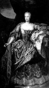 Portrait Of Maria Theresa by Martin Ii Mytens
