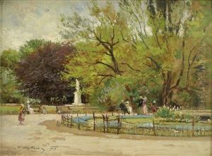 Aus Dem Grazer Stadtpark by Viktor Mytteis