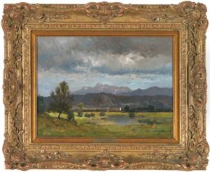 Landschaft Mit Blick Auf Den Hochobir Landschaft Mit Blick Auf Den Hochobir