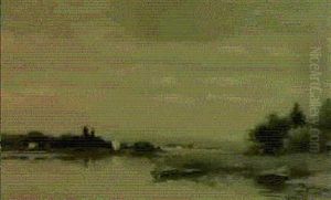 Am Worthersee (bei M. Loretto) by Viktor Mytteis