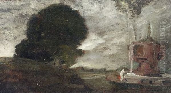 Parklandschaft Mit Brunnen - view 1