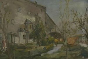 Schloss Tittmanning by Franz Naager