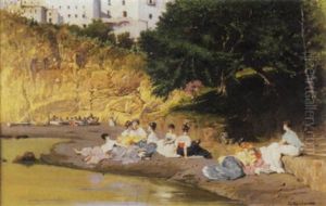 Sulla Spiaggia by Gustavo Nacciarone