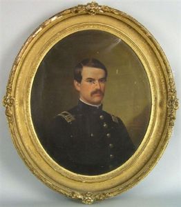 Portrait Of A Civil War Officer