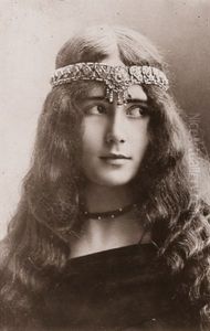 Cleo De Merode (franzosische Ballerina Und Variete-tanzerin Mit Kontakten Zu Beruhmten Mannern, Paris) by Paul Nadar