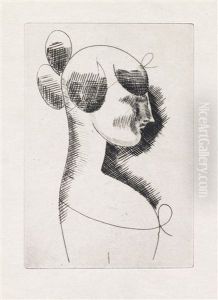 Female Head (woman's Head With Ribbons)