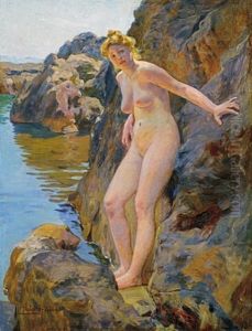 Nude Among Rocks Nude Among Rocks