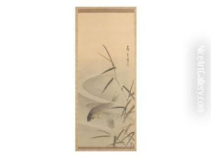 Carps by Nagasawa Rosetsu