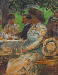 Tea Time Ladies by Wilhelm Nagel