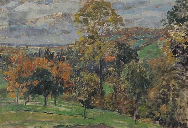 Herbstlandschaft Mit Blick In Die Rheinebene - view 1