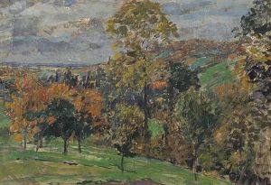 Herbstlandschaft Mit Blick In Die Rheinebene Herbstlandschaft Mit Blick In Die Rheinebene