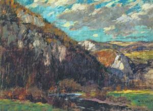 Felsige Landschaft by Wilhelm Nagel