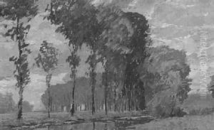 Herbst An Der Angelbach by Wilhelm Nagel
