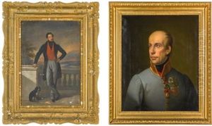 Portrait Of Archduke Johann Of Austria (1782-1859) by Franz Xaver Nager
