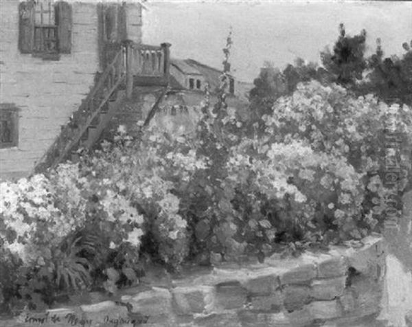 In Full Bloom/an Ogunquit Garden View - view 1