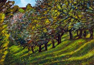 Transylvanian Landscape (autumn Lights) by Istvan Nagy