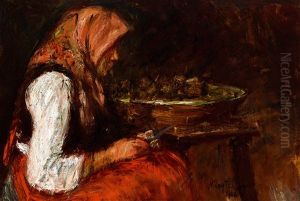 The Artist's Mother In The Kitchen The Artist's Mother In The Kitchen