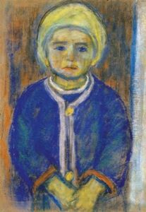 Portrait Of A Boy by Istvan Nagy