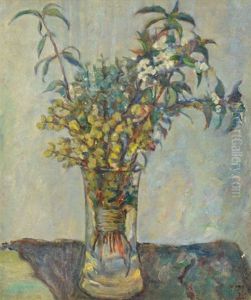 Still Life With Flowers In A Vase