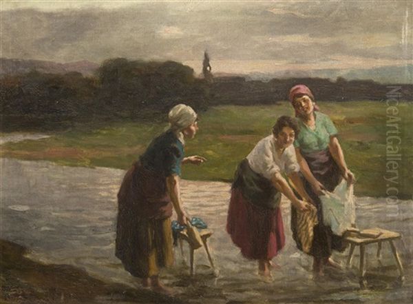Washerwomen - view 1