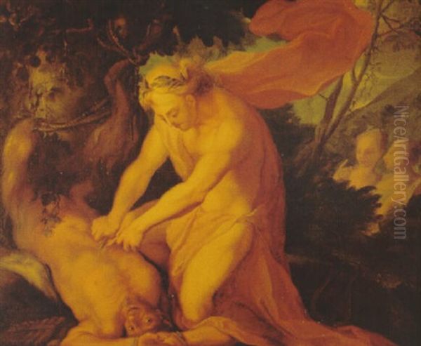Apollo Schindet Marsyas - view 1