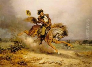 Joaquin Murieta: The Vaquero by Charles Christian Nahl