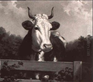 Hereford Cow by Hugo William Arthur Nahl