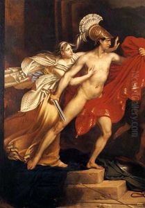 Alcibiade Difende L'amante by Jean Guillaume Elsidor Naigeon