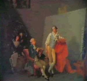 L'atelier Du Peintre by Jean-Claude Naigeon