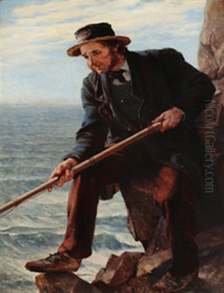Angling For Rockfish Near Lizard, Devon - view 1