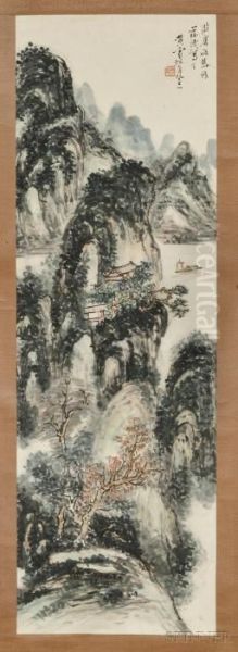 Depicting A Landscape With A Boat - view 1