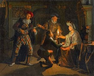 The Matchmaker's Visit by Matthys Naiveu