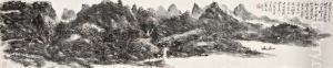 Landscape by Huang Binhong