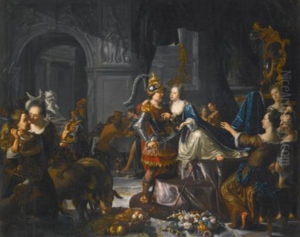 Circe And Odysseus - view 1
