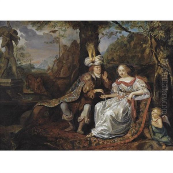 Judah And Tamar - view 1