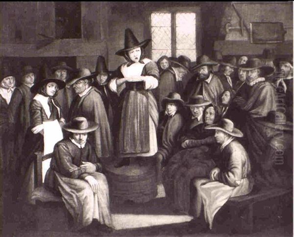 A Quaker Meeting - view 1