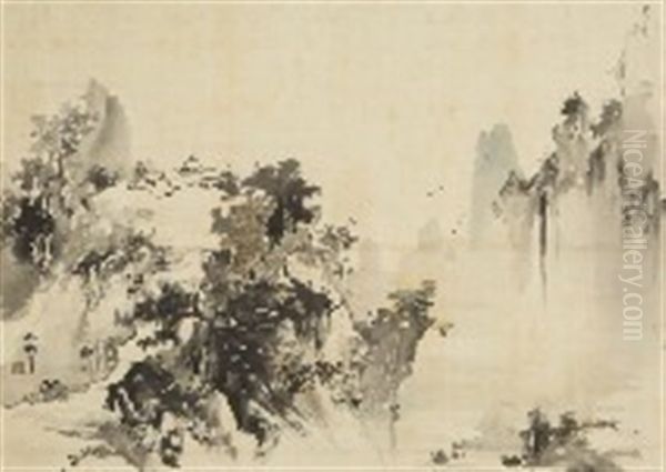 Watching Waterfall - view 1