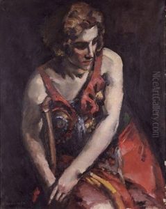A Sitting Woman